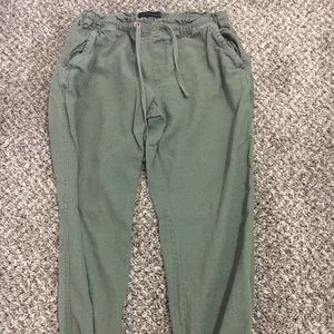 Green Joggers